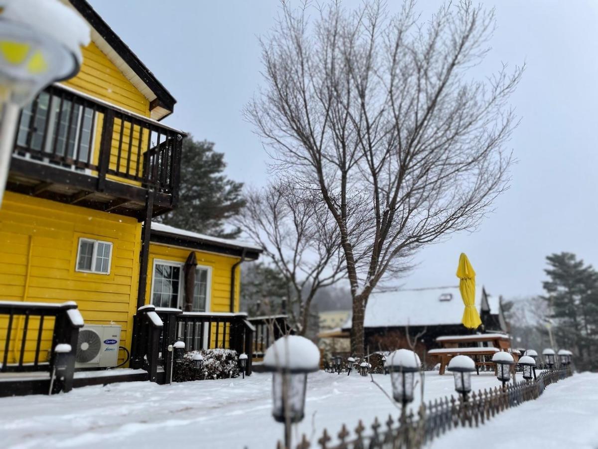 Honey Bear Pension Pyeongchang Eksteriør billede