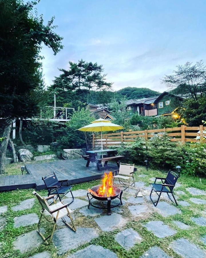 Honey Bear Pension Pyeongchang Eksteriør billede
