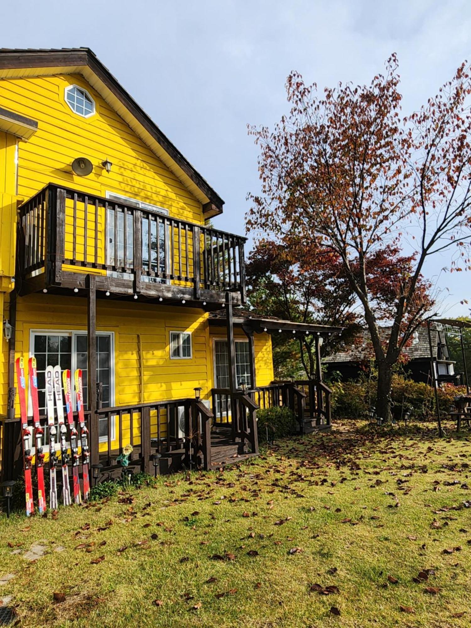 Honey Bear Pension Pyeongchang Eksteriør billede